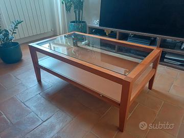 Tavolino con vetro - Calligaris originale