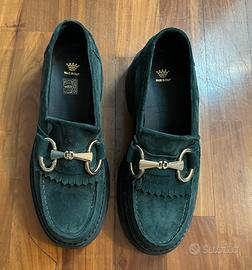 Mocassini scamosciati