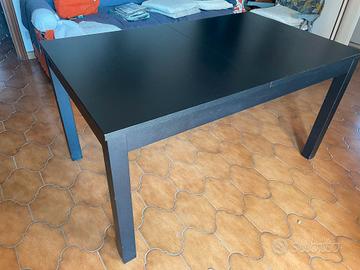 tavolo allungabile ikea nero