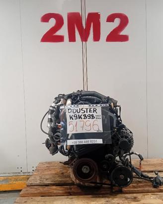 MOTORE COMPLETO DACIA Duster 1° Serie K9K898 109