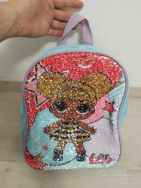 Zainetto bimba paillettes reversibili