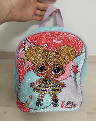 Zainetto bimba paillettes reversibili