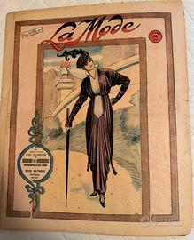 La Mode rivista francese 1912 - 1914