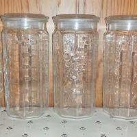 5 Contenitori vetro Vintage