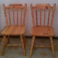 N. 4   SEDIE  IN LEGNO