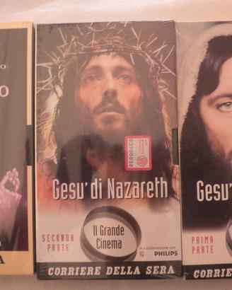 VHS film Gesù di Nazareth e Padre Pio