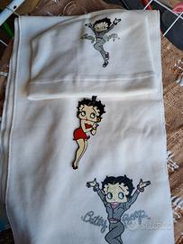 Sciarpa con cappello in pile originale Betty Boop 