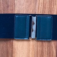 Cintura nera alta elastica