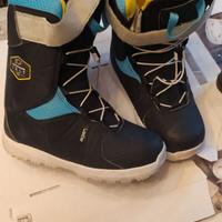 Scarponi Snowboard Ragazzo n*37  con accessori