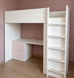 Cameretta IKEA STUVA/FRITIDS con letto a soppalco