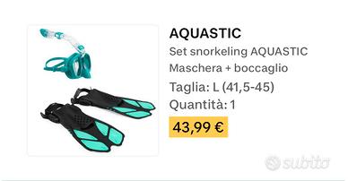 Maschera e boccaglio