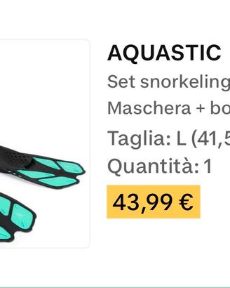 Maschera e boccaglio