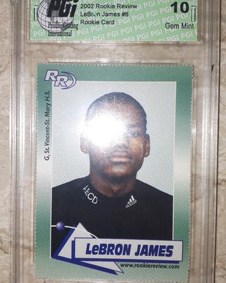 2002 Rookie Review - LeBron James #6 - PGI 10