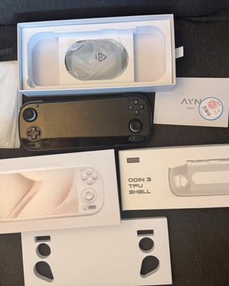 AYN ODIN 3 Pro 12GB/256GB Black UFS 4.0 + Custodia