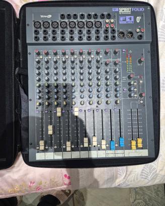 SOUNDCRAFT SPIRIT FOGLIO F1. 16 canali