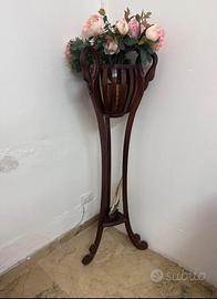 Porta vaso in legno