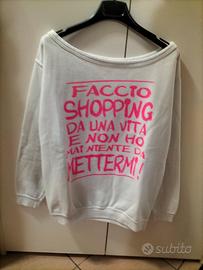 Felpa bianca 