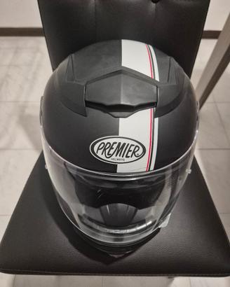 CASCO INTEGRALE PREMIER TOURAN DS9 BM Matt B/W