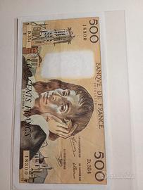 Francia 500 franchi pascal 