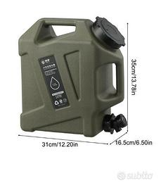 Camper Van Tanica dell'acqua da 12 litri Modello r