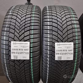 2 pneumatici bridgestone 235/55 r18 104v cu17135