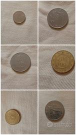 lotto monete Repubblica lire