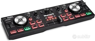Consolle DJ USB Numark DJ2GO2 (Gen 3) + custodia