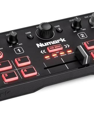 Consolle DJ USB Numark DJ2GO2 (Gen 3) + custodia