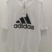 T-shirt Adidas bianco tg M
