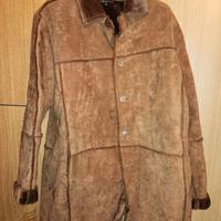 Cappotto De Blasio XL scamosciato