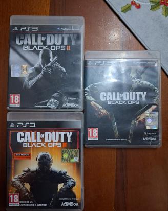 call of duty black ops 1,2 e 3
