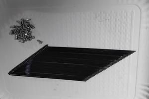 KIT 36 RAGGI NERI + NIPPLES diam. 2,5 mm X 245 mm