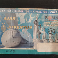 Biglietto Finale Ajax Juventus 1996
