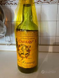 Raro Brandy Carlos I Pedro Domecq Vintage