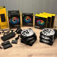 7x Corsair FAN - iCue (QL120 - LL120 - Commander)