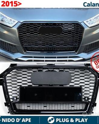 CALANDRA Audi A1 8X 2015> Griglia Nera NIDO D' APE