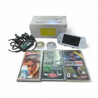 PSP- Sony PSP 1000 White Ceramic-Value Pack Bianco