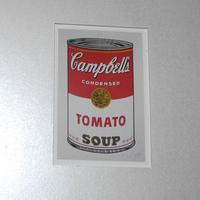 Andy Warhol: invito mostra con quadretto