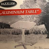 tavolo in alluminio da esterno