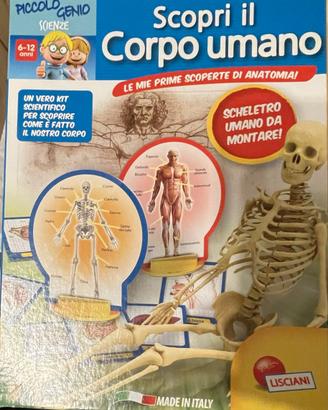 Scopri il corpo umano - Scheletro da montare