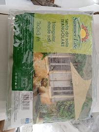 Tenda da sole triangolare