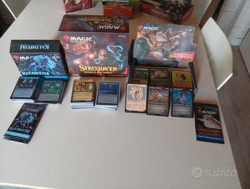 lotto carte magic kaldheim ,strixhaven ,leggende 