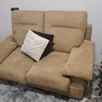 divano letto 2 posti  beige 