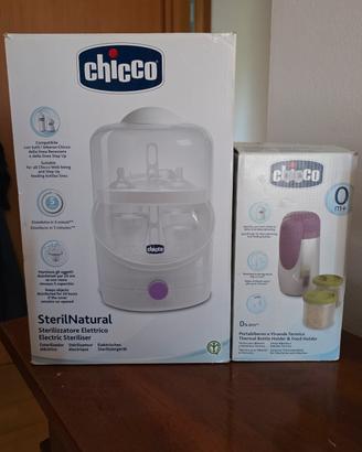 Chicco SterilNatural + Portabiberon e vivande 
