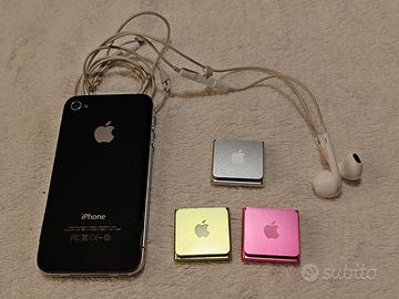 Apple iPhone/Ipod shuffle/ Ipod 4a generazione