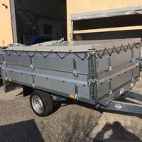 Carrello rimorchio 250x153 cm da 850 a 1300 kg