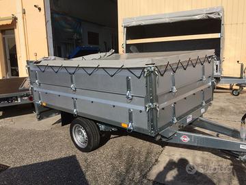 Carrello rimorchio 250x153 cm da 850 a 1300 kg