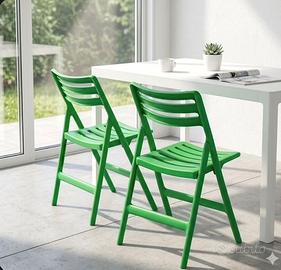 SEDIA PIEGHEVOLE FOLDING VERDE MAGIS