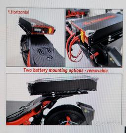 power bank esterna rimovibile