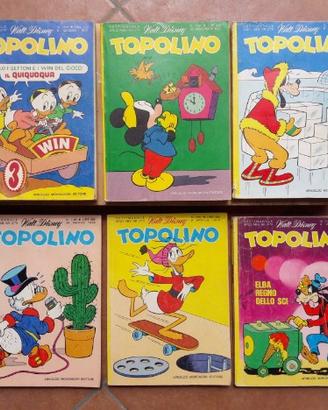 Fumetti Topolino ed altri vintage